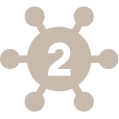 Kollagenpeptide Nummer 2 Icon greige