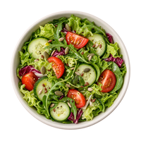 über den Salat